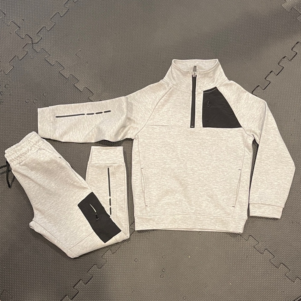 Primark Kids Gray and Black Matching Set